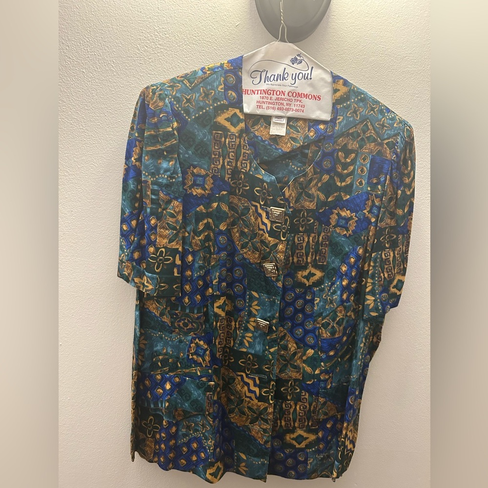 1980s retro Blouse/Skirt set